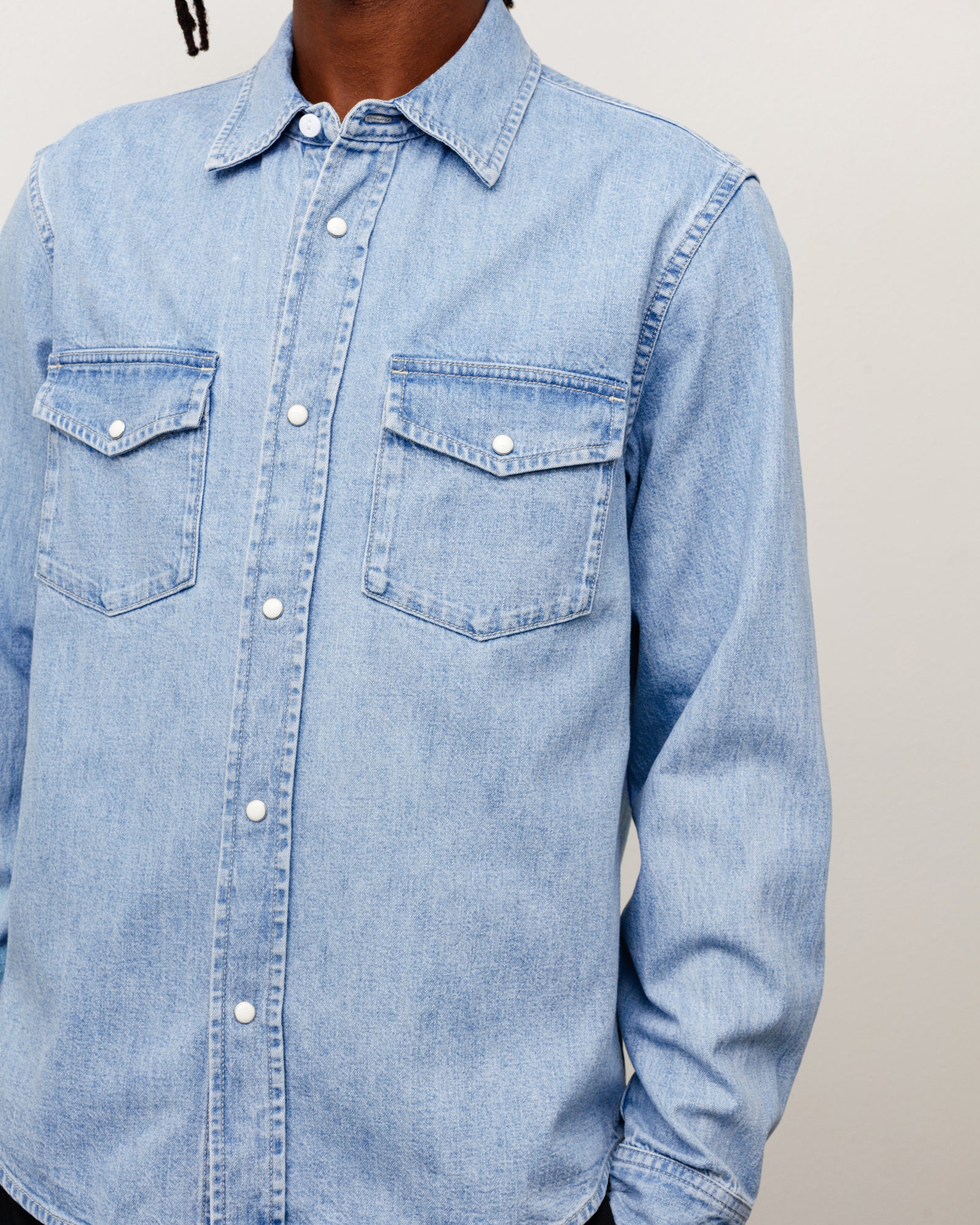 DENIM WESTERN SHIRT - Image 2