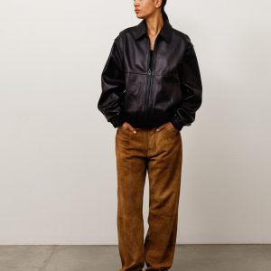 LEATHER WORK JACKET
