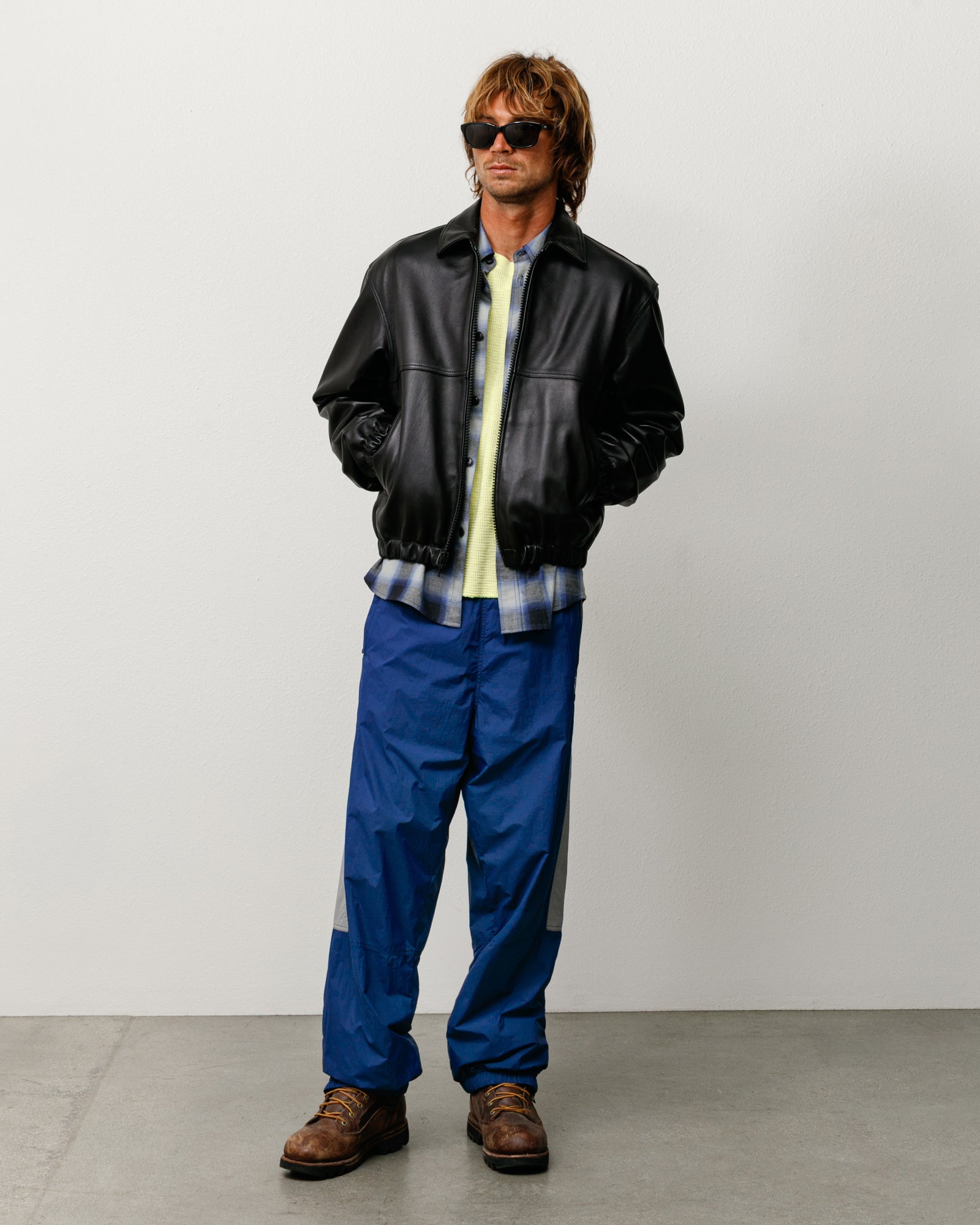 LEATHER WORK JACKET - Image 3