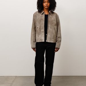 GARAGE JACKET SUEDE