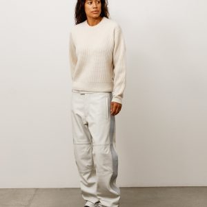 LEATHER MOTO PANT