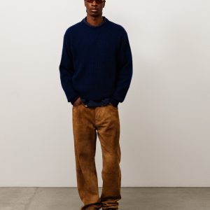 WAFFLE CASHMERE SWEATER