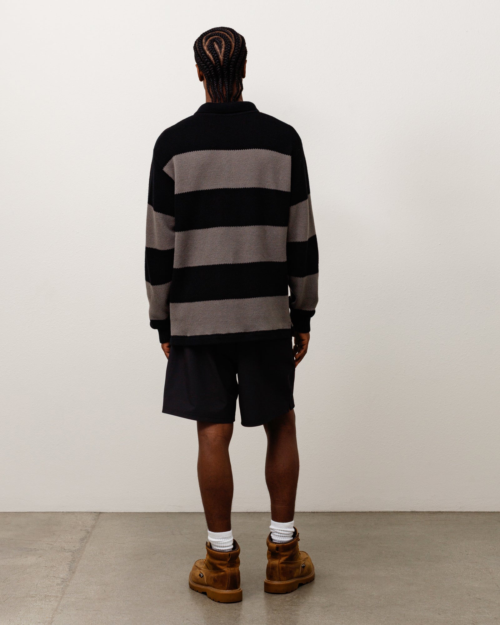 PIQUE KNIT STRIPE RUGBY - Image 3