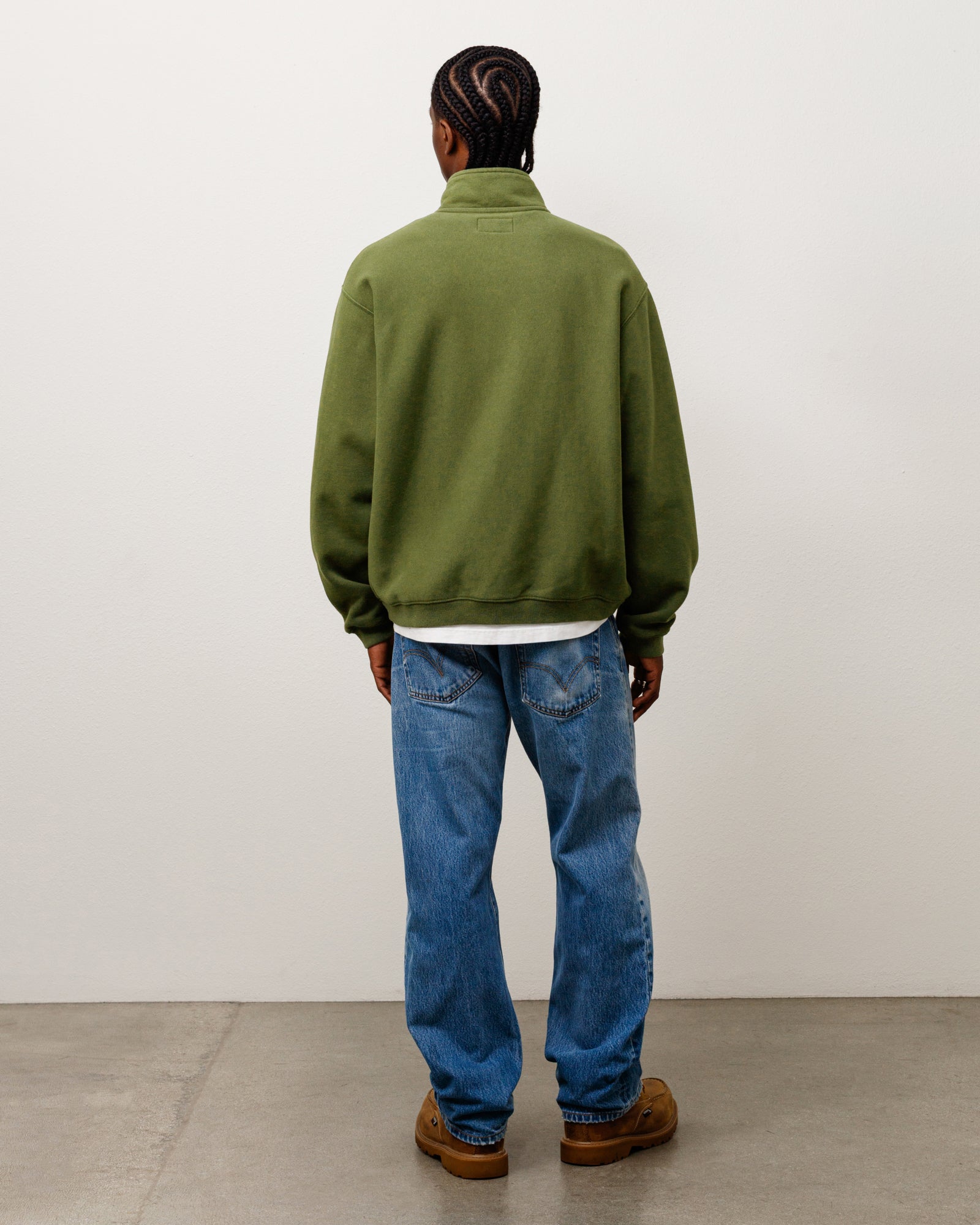 ZIP FLEECE MOCK NECK - Image 2