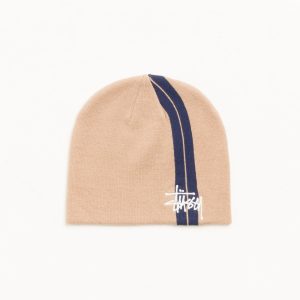 DOUBLE STRIPE SKULLCAP