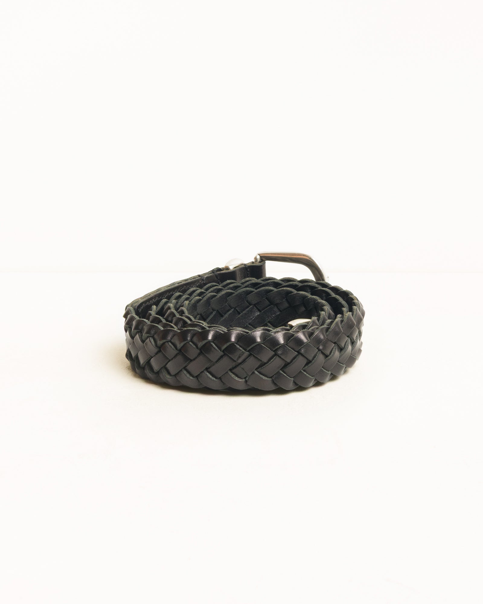BRAIDED LEATHER BELT - Image 2