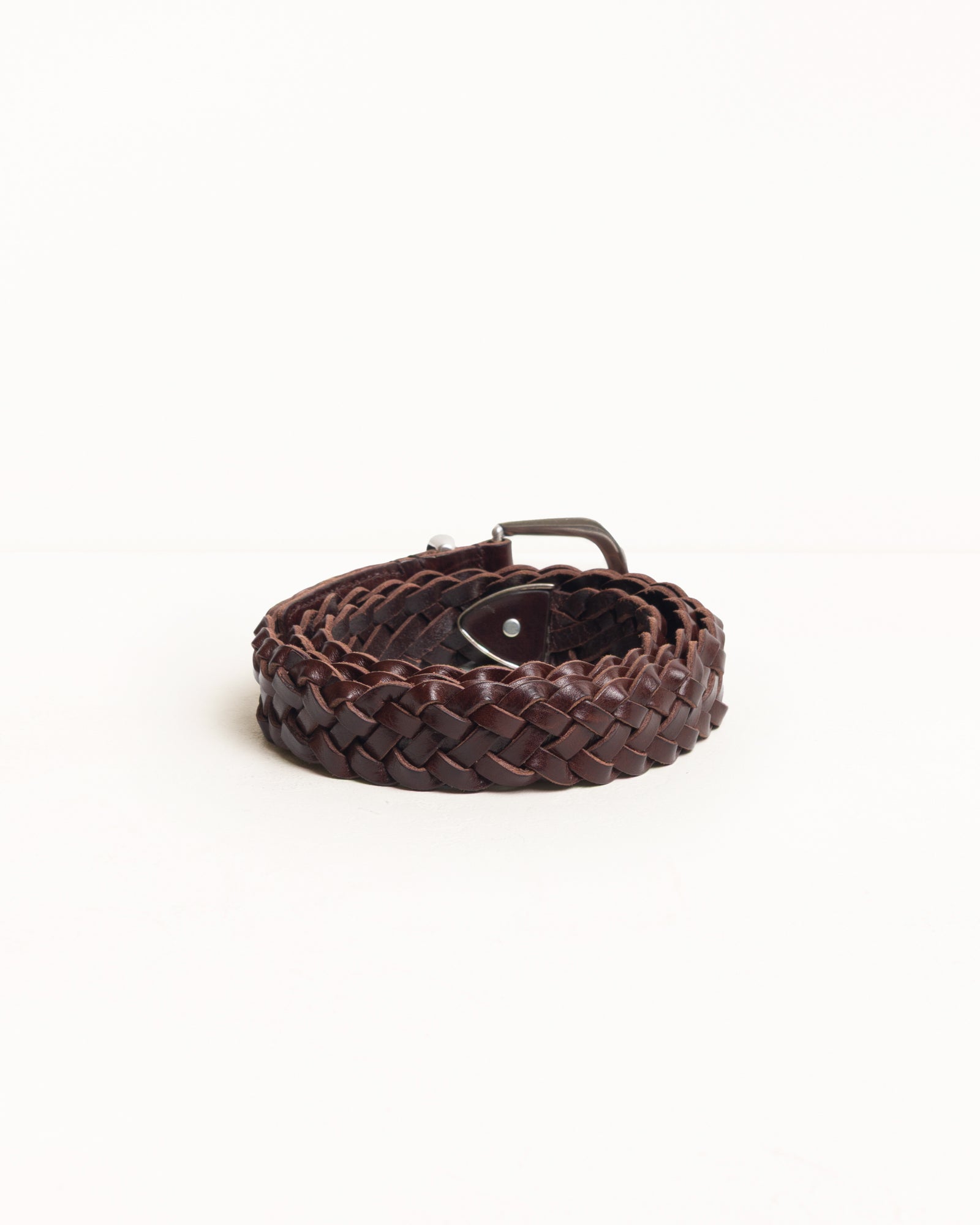 BRAIDED LEATHER BELT - Image 2