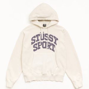 BLOCK SPORT HOODIE GARMENT DYED