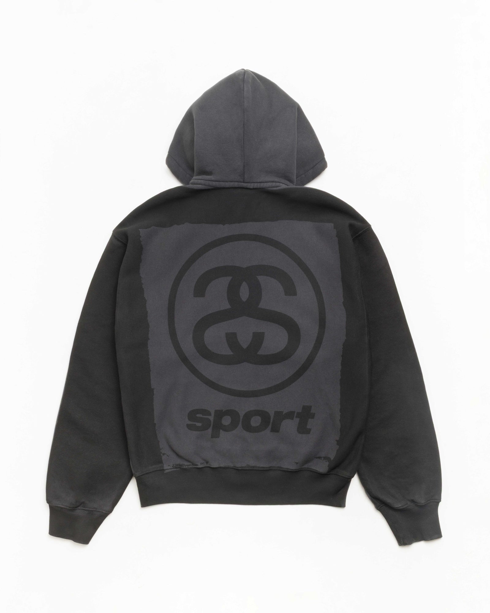 LINK SPORT ZIP HOODIE GARMENT DYED - Image 2