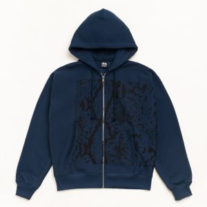 SNAKESKIN ZIP HOODIE