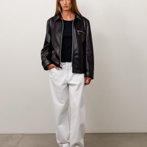 JUNYA LEATHER JACKET